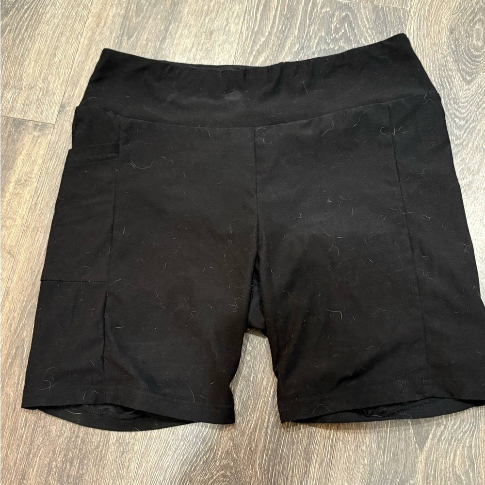No Boundaries Black Women's Bike Shorts